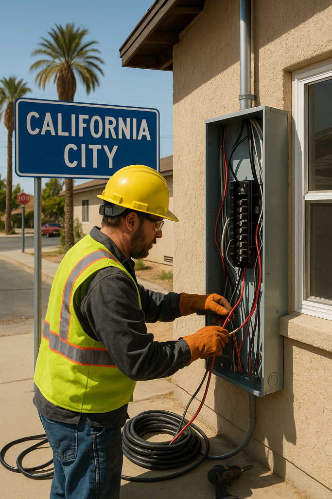 Electrical Service Upgrade in California City 
