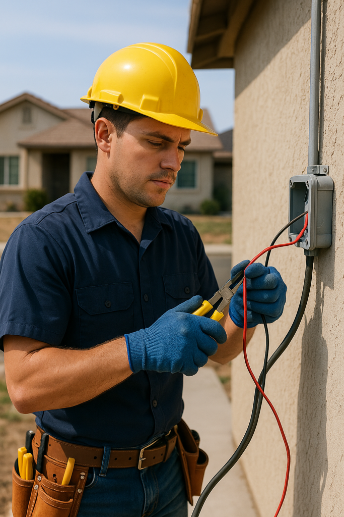 Residential Electrician in Delano 