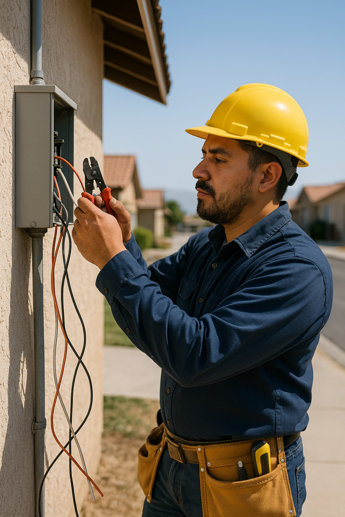 Residential Electrician in Arvin 