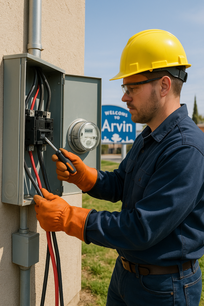 Electrical Service Upgrade in Arvin