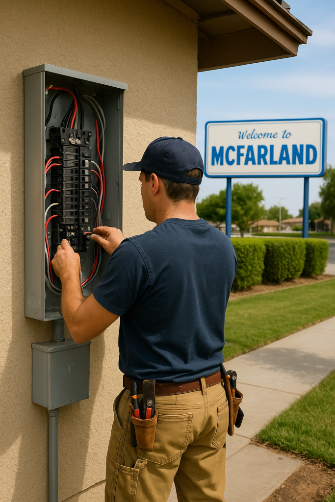 Electrical Panel Upgrade in McFarland 