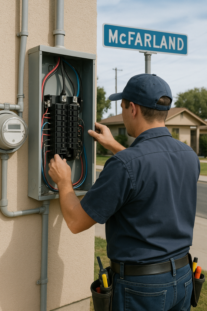 Electrical Panel Replacement in McFarland 