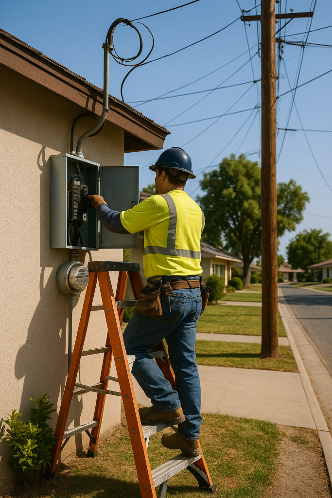 Electrical Service Upgrade in McFarland 