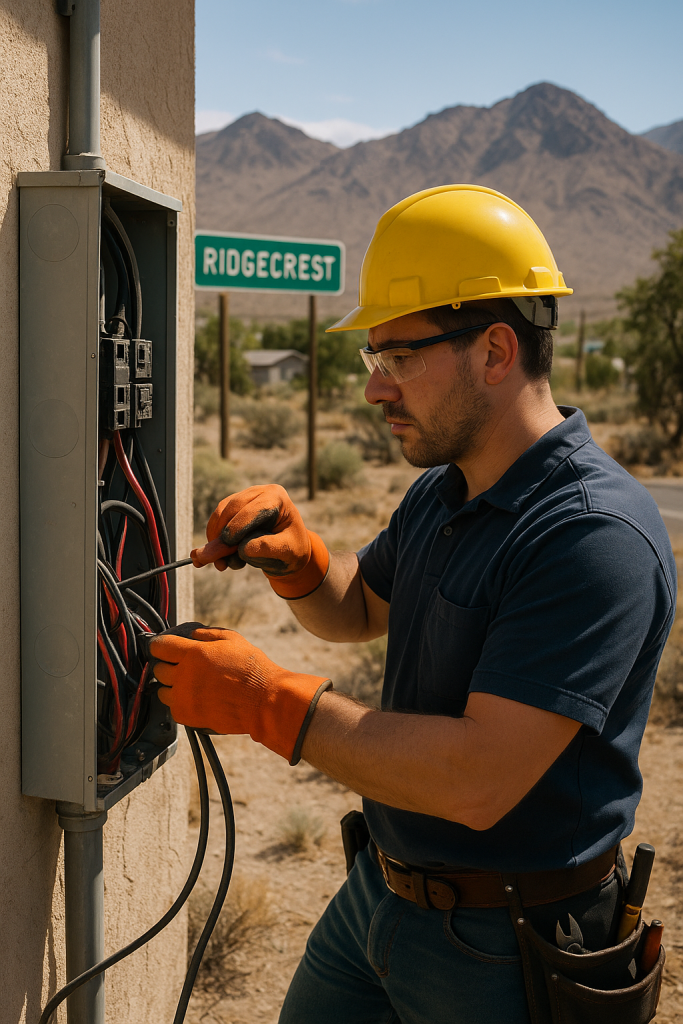 Emergency Electrician in Ridgecrest 