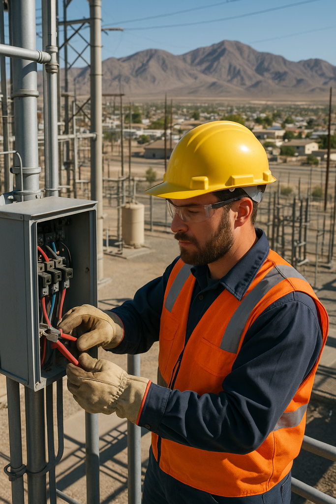 Industrial Electrician in Ridgecrest 
