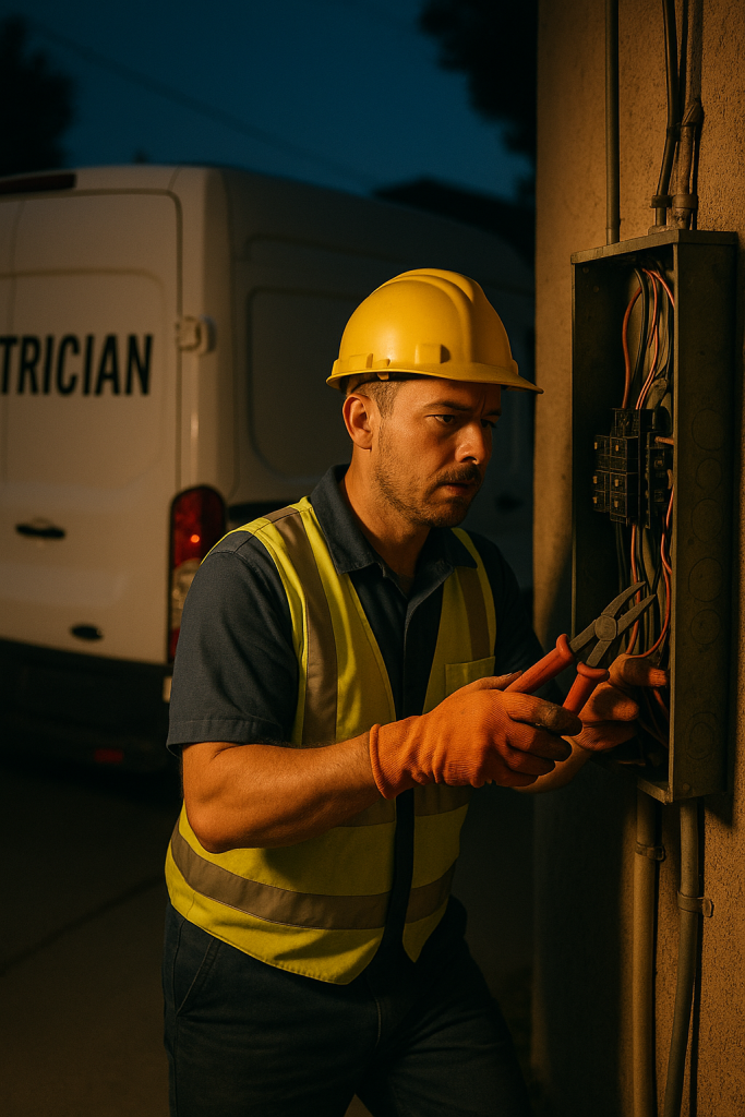 Emergency Electrician in Shafter 