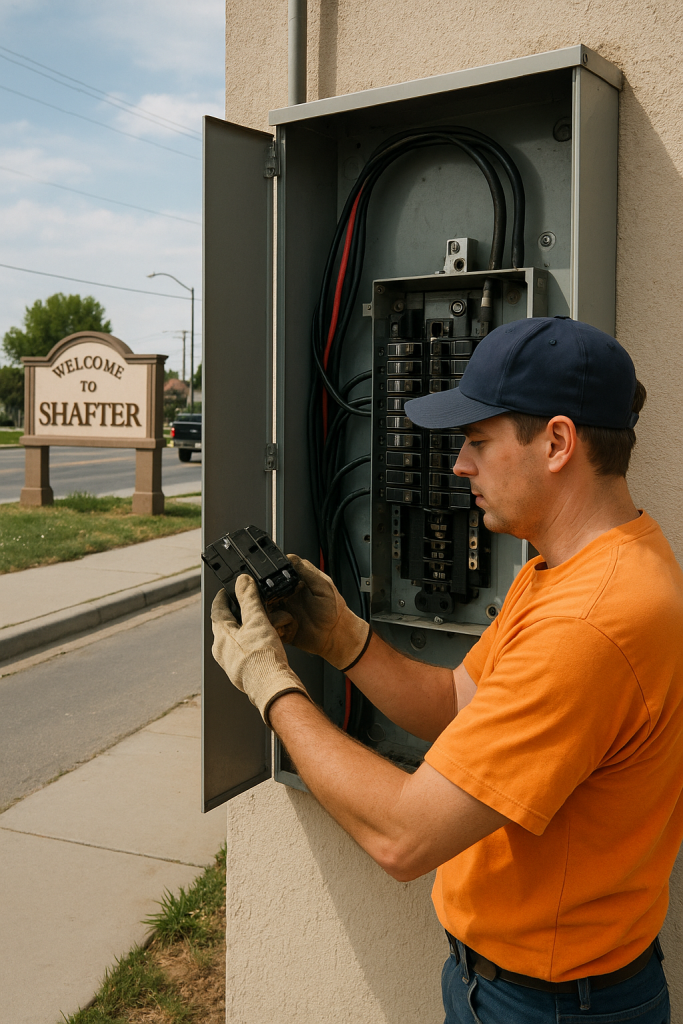 Electrical Panel Replacement in Shafter