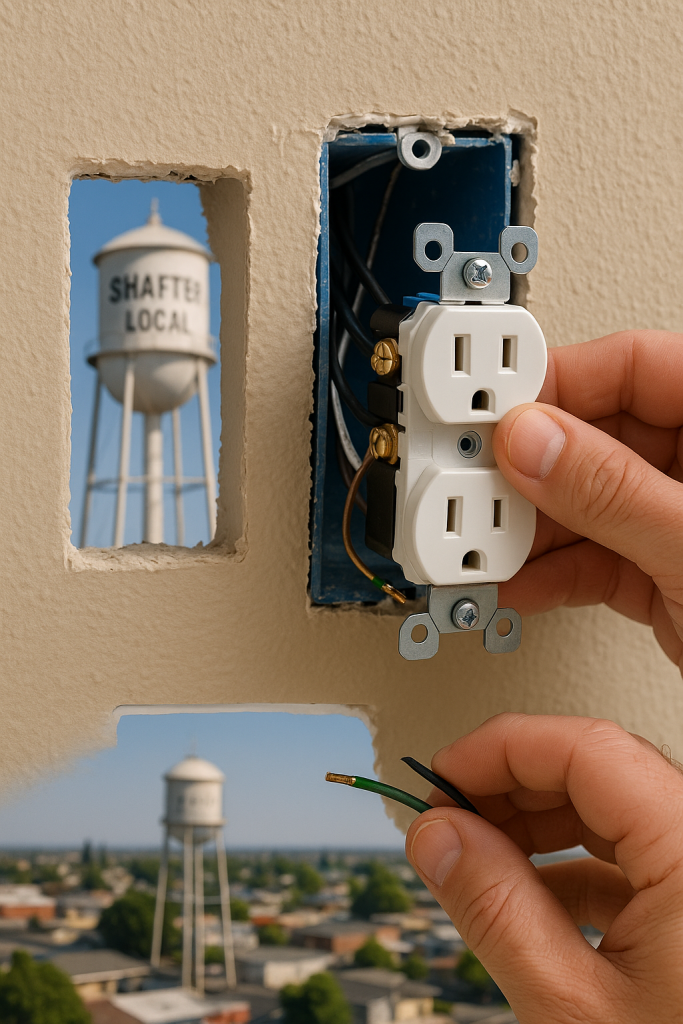 Outlet Installation in Shafter 
