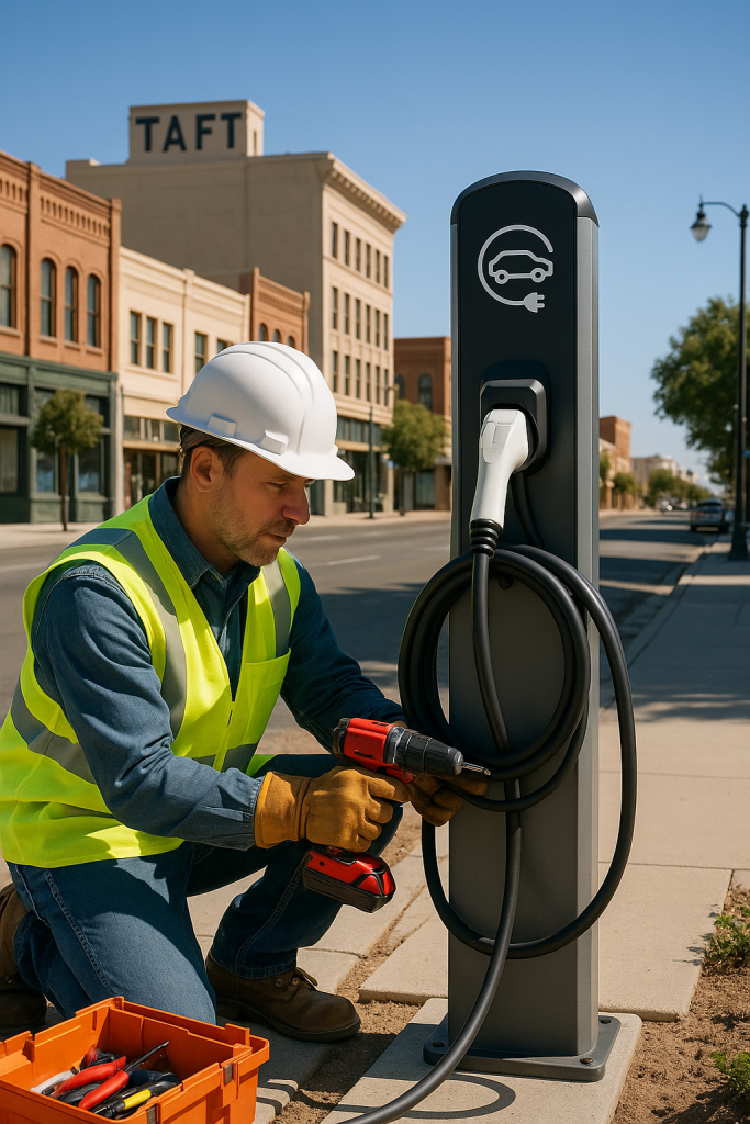 EV Charger Installation in Taft 