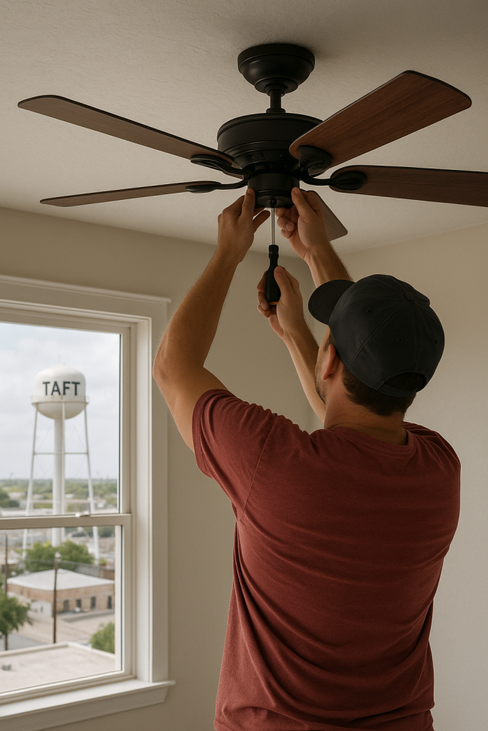 Ceiling Fan Installation in Taft 
