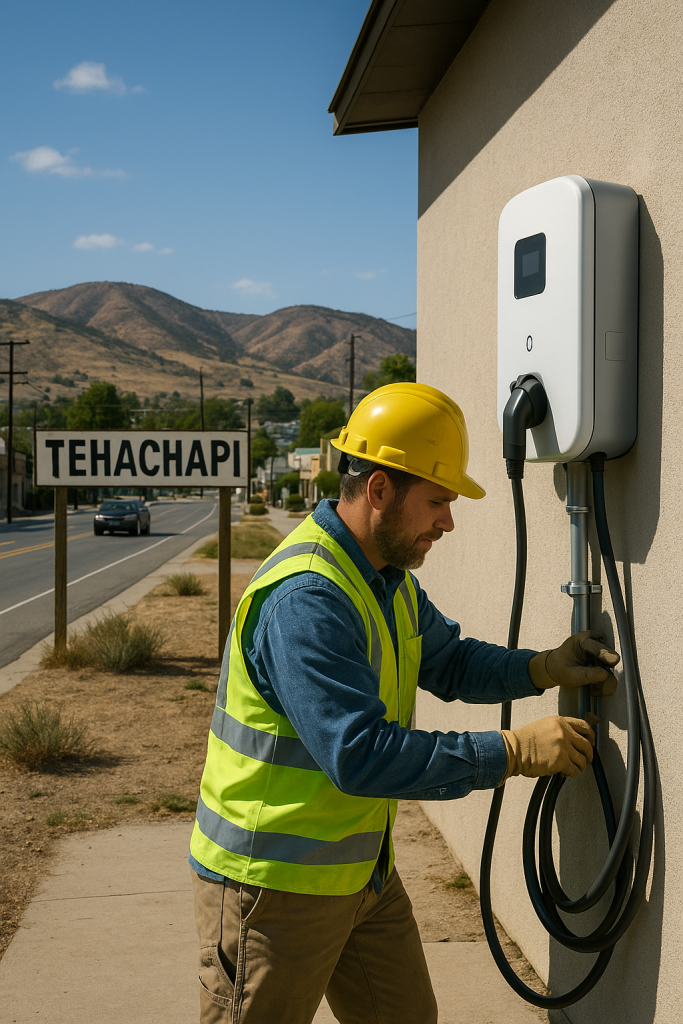 EV Charger Installation in Tehachapi 