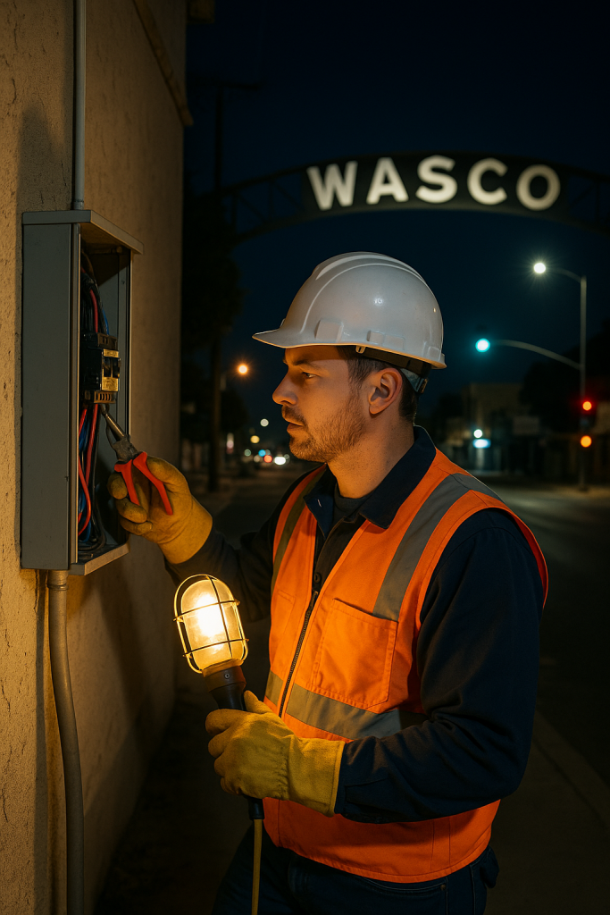 Emergency Electrician in Wasco 