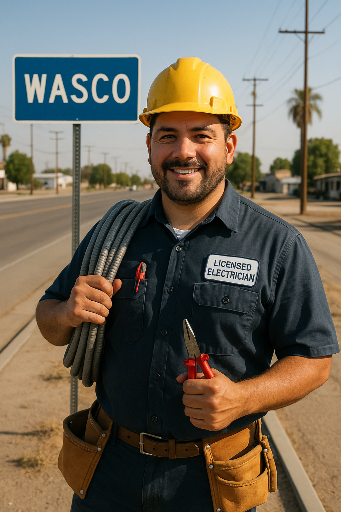 Licensed Electrician in Wasco 